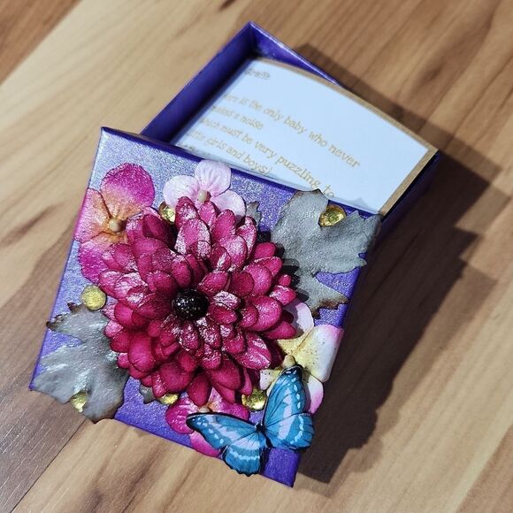 ✍️Handmade✍️ Giraffe Earring, Poem & Gift Box Set - Picture 11 of 11